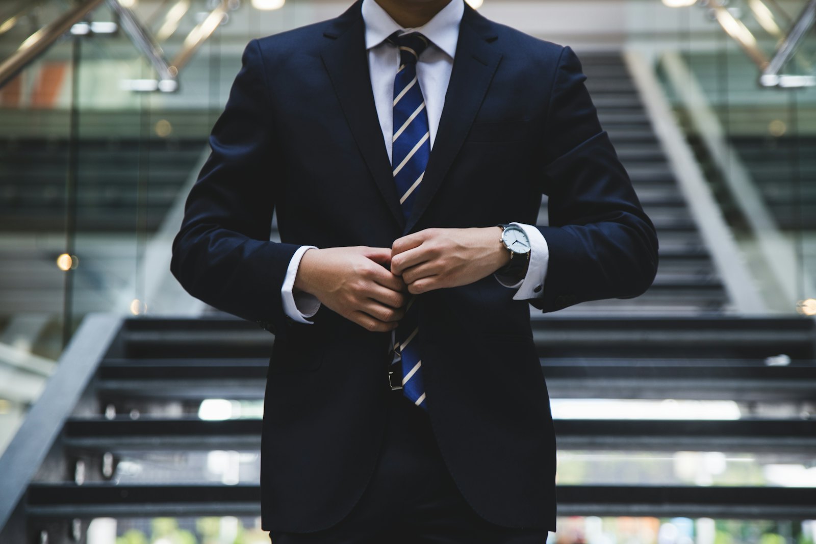 Legal professional in a suit
